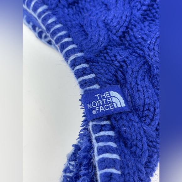 NORTH FACE: Earflap Beanie Winter Hat, Blue, Size: Small (S/P) - Picture 4 of 6